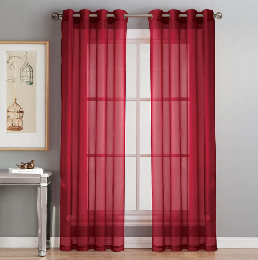 Jacquard curtains