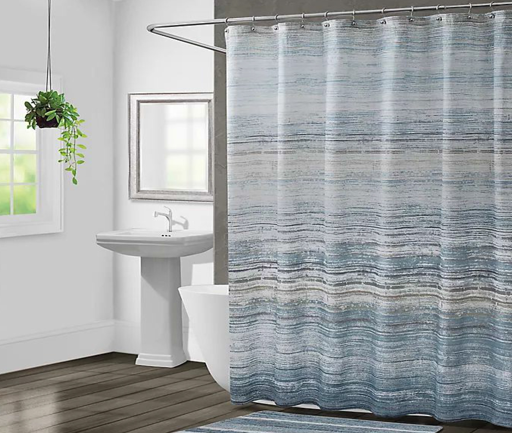Bathroom curtains